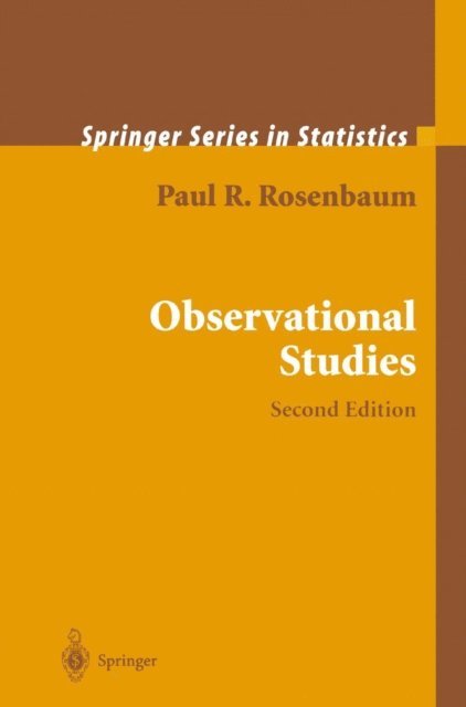 Paul R. Rosenbaum - Observational Studies, E-bok