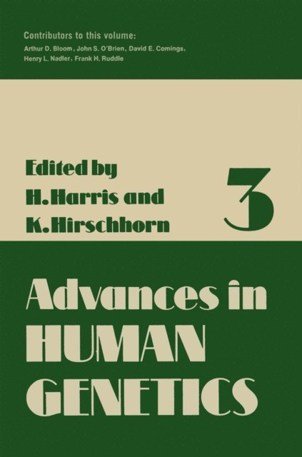 Harry Harris - Advances in Human Genetics, E-bok