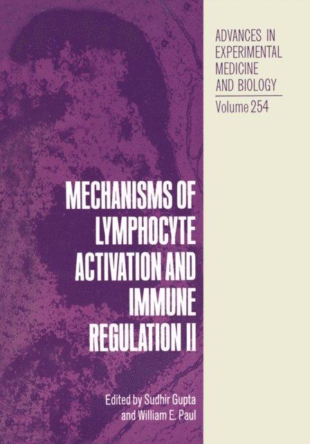 S. Gupta - Mechanisms of Lymphocyte Activation and Immune Regulation II, E-bok