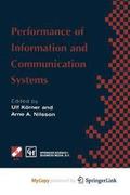 Performance Of Information And Communication Systems
