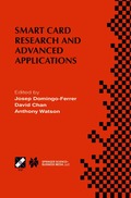 Smart Card Research and Advanced Applications
