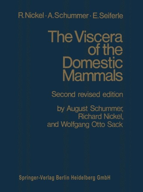 NICKEL - Viscera of the Domestic Mammals, E-bok