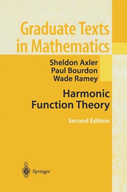 Ramey Wade, Paul Bourdon, Sheldon Axler - Harmonic Function Theory, E-bok