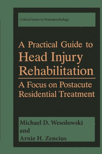 Arnie H. Zencius, Michael D. Wesolowski - Practical Guide to Head Injury Rehabilitation, E-bok