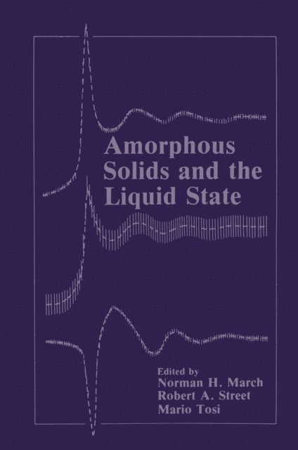 Mario P. Tosi, Robert A. Street, Norman H. March - Amorphous Solids and the Liquid State, E-bok