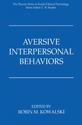 Aversive Interpersonal Behaviors