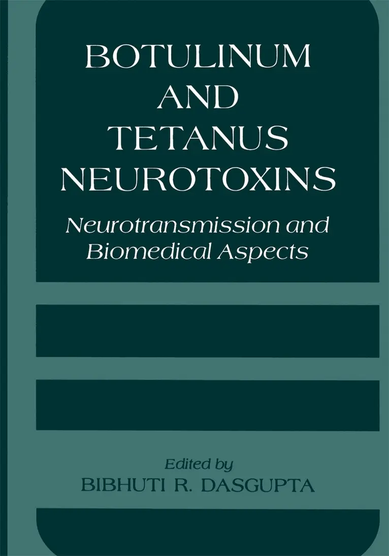 B.R. DasGupta - Botulinum and Tetanus Neurotoxins, Häftad. Tillgänglighet: Lägg i varukorg