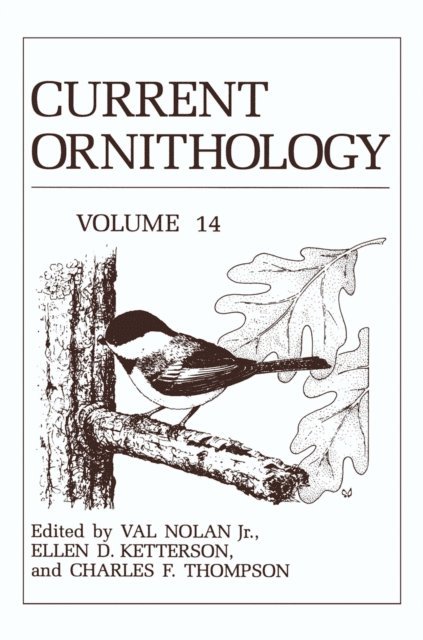 Charles F. Thompson, Ellen D. Ketterson, Val Nolan Jr. - Current Ornithology, E-bok