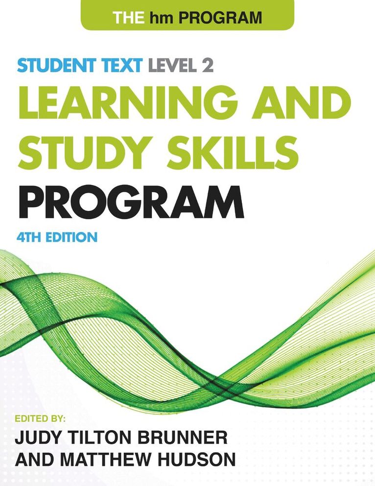 Matthew S. Hudson, Judy Tilton Brunner - hm Learning and Study Skills Program, Häftad