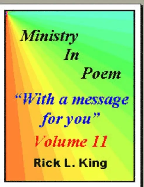 Rick King - Ministry in Poem Vol 11, E-bok. Tillgänglighet: Lägg i varukorg