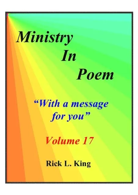 Rick King - Ministry in Poem Vol 17, E-bok. Tillgänglighet: Lägg i varukorg
