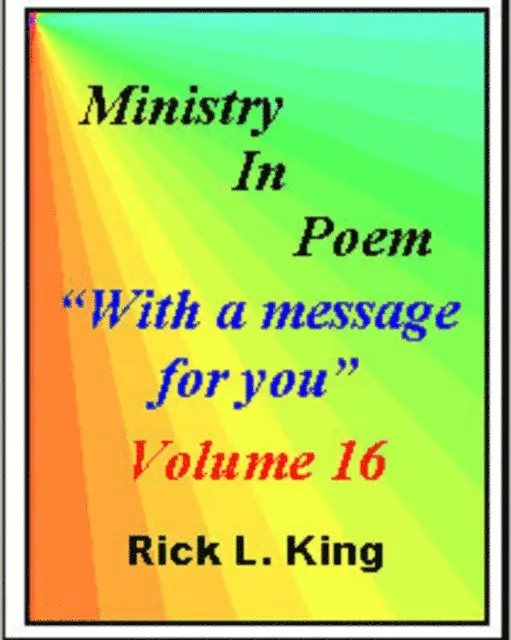 Rick King - Ministry in Poem Vol 16, E-bok. Tillgänglighet: Lägg i varukorg