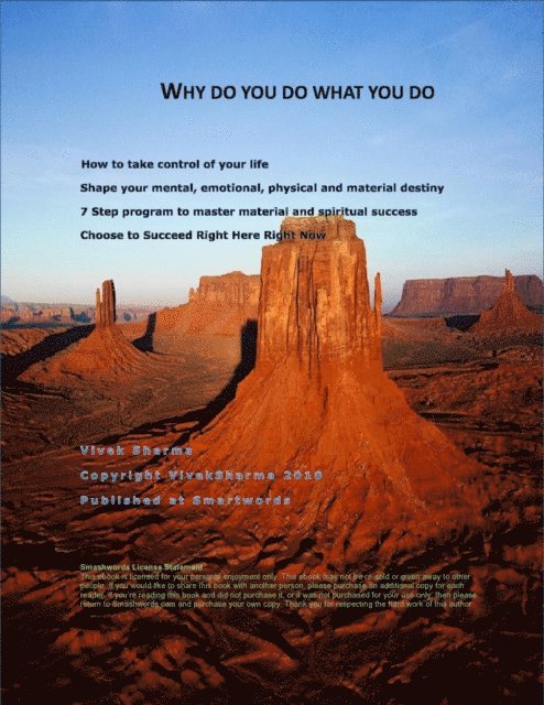Vivek Sharma - Why do you do what you do?, E-bok