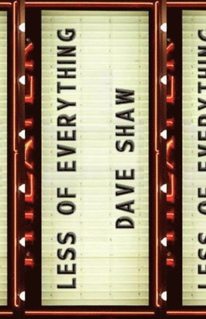 Dave Shaw - Less of Everything, E-bok