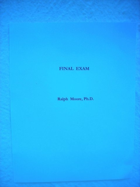 Ralph Moore - Final  Exam, E-bok