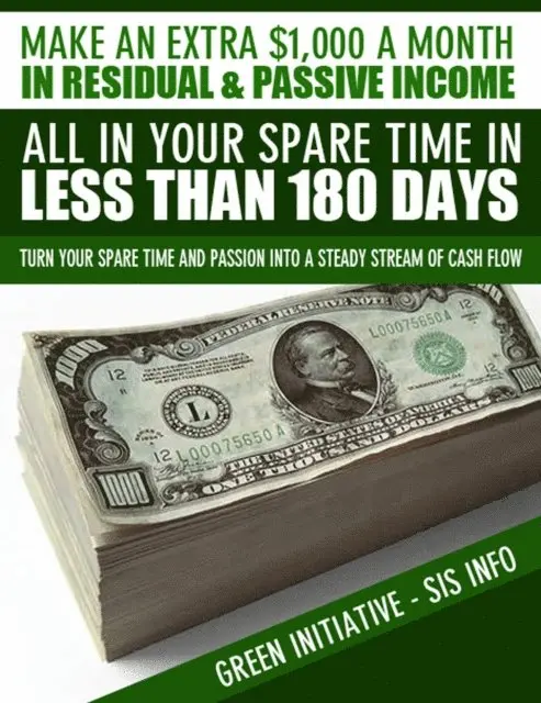 Green Initiatives - Make an Extra $1,000 a Month in Residual & Passive Income All In Your Spare Time in Less Than 180 Days!, E-bok. Tillgänglighet: Lägg i varukorg
