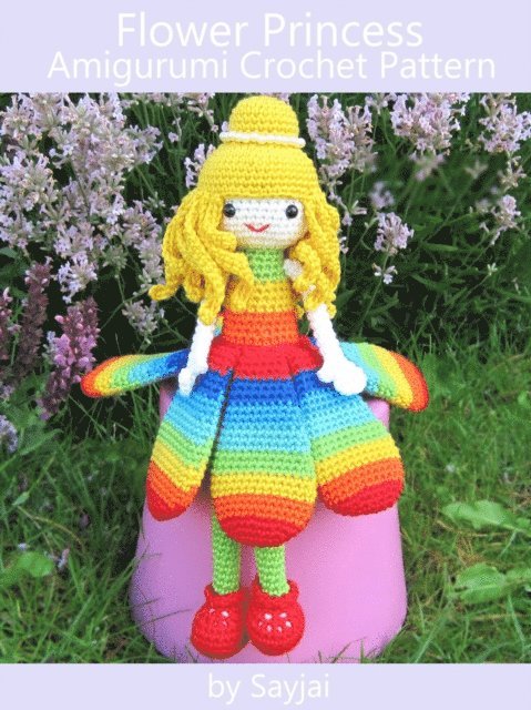 Flower Princess Amigurumi Crochet Pattern
