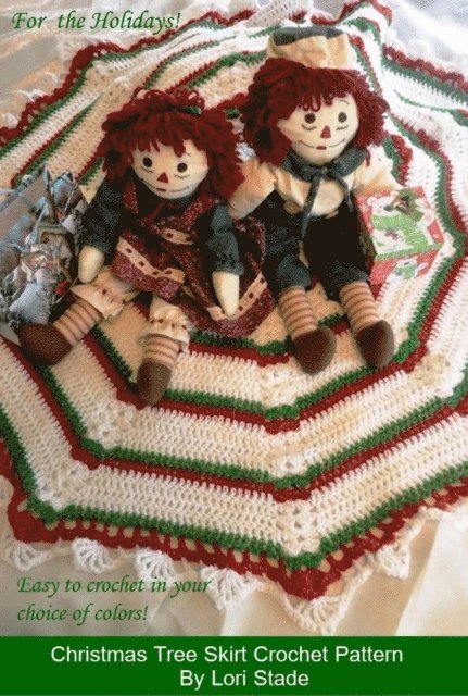 Lori Stade - Christmas Tree Skirt Crochet Pattern, E-bok. Tillgänglighet: Lägg i varukorg