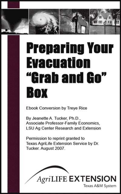 Preparing Your Evacuation &quote;Grab and Go&quote; Box