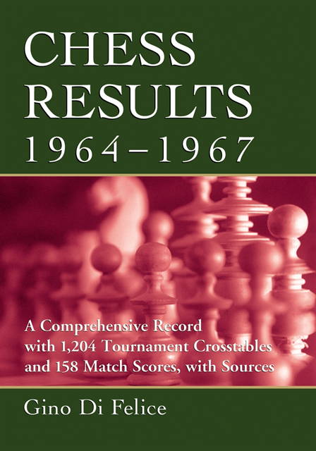 Di Felice Gino Di Felice - Chess Results, 1964-1967, E-bok. Tillgänglighet: Lägg i varukorg