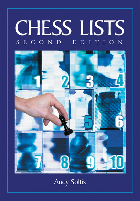 Soltis Andy Soltis - Chess Lists, 2d ed., E-bok. Tillgänglighet: Lägg i varukorg