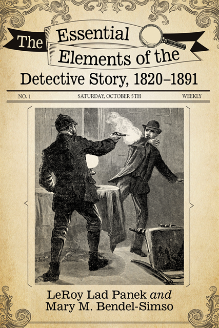 Bendel-Simso Mary M. Bendel-Simso, Panek LeRoy Lad Panek - Essential Elements of the Detective Story, 1820-1891, E-bok