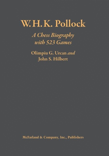 Hilbert John S. Hilbert, Urcan Olimpiu G. Urcan - W.H.K. Pollock, E-bok. Tillgänglighet: Lägg i varukorg