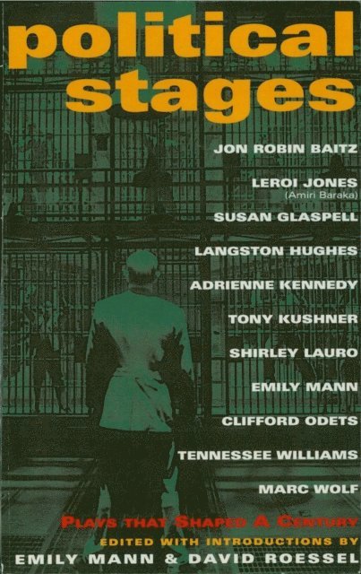 Emily Mann - Political Stages, E-bok