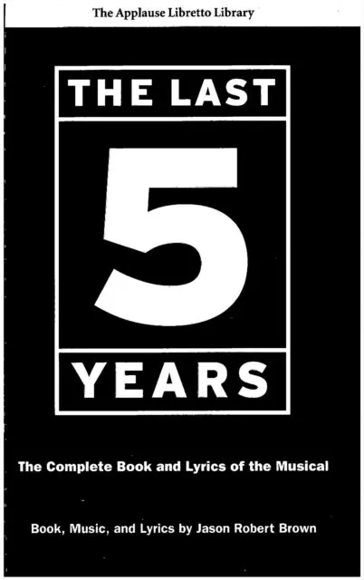 Jason Robert Brown - Last Five Years, E-bok. Tillgänglighet: Lägg i varukorg