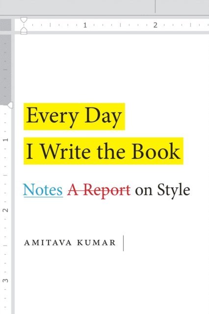 Amitava Kumar - Every Day I Write the Book, E-bok