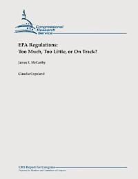 Claudia Copeland, James E. McCarthy - EPA Regulations: Too Much, Too Little, or On Track?, Häftad. Tillgänglighet: Lägg i varukorg