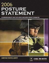 United States Army - 2006 Posture Statement: A Campaign Quality Army With Joint and Expeditionary Capabilities, Häftad. Tillgänglighet: Lägg i varukorg