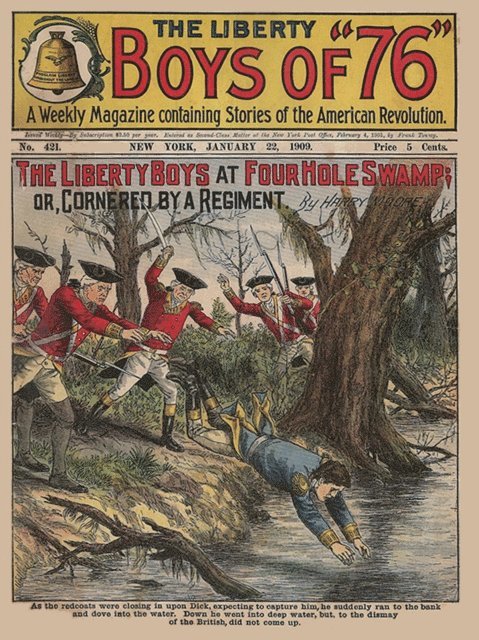 Harry Moore - Liberty Boys at Four Hole Swamp; or, Cornered by a Regiment, E-bok