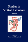 Studies in Scottish Literature Volume 38
