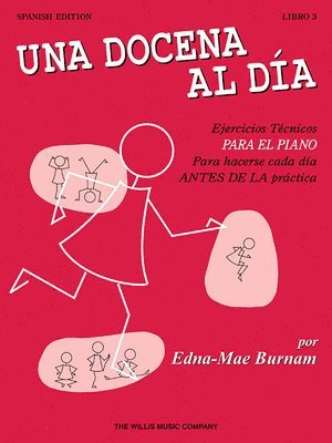 Edna Mae Burnam - A Dozen a Day Book 3 - Spanish Edition, Häftad