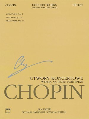 Jan Ekier - Concert Works for Piano and Orchestra: Version for One Piano Chopin National Edition Vol. Xiva, Häftad