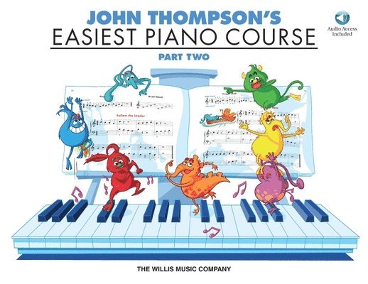 John Thompson - John Thompson's Easiest Piano Course - Part 2 (Book/Online Audio) [With CD (Audio)], Häftad