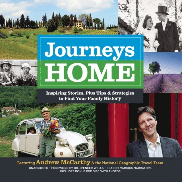 Andrew McCarthy - Journeys Home, Ljudbok