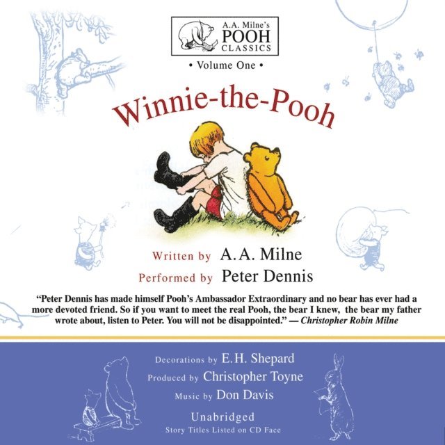 A. A. Milne - Winnie-the-Pooh, Ljudbok