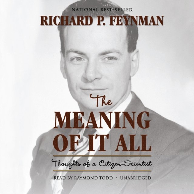 Richard P. Feynman - Meaning of It All, Ljudbok