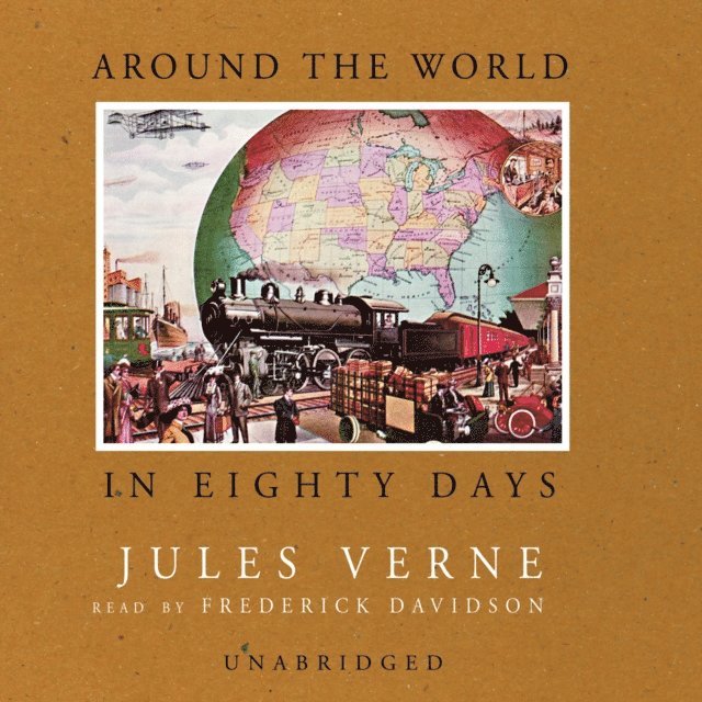 Jules Verne - Around the World in Eighty Days, Ljudbok