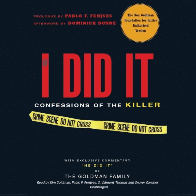 the Goldman Family - If I Did It, Ljudbok
