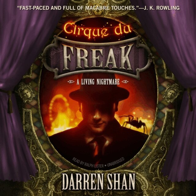 Darren Shan - Cirque du Freak, Ljudbok