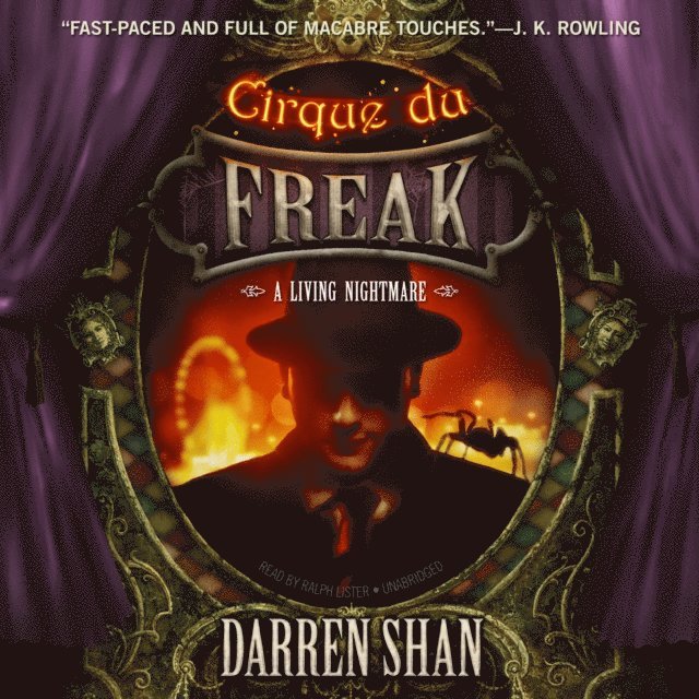 Darren Shan - Cirque du Freak, Ljudbok