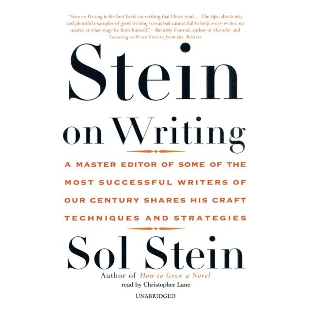 Sol Stein - Stein on Writing, Ljudbok. Tillgänglighet: Lägg i varukorg