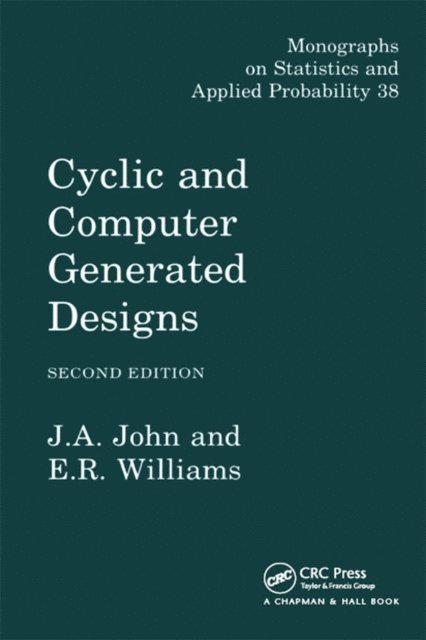 E.R. Williams, J.A. John - Cyclic and Computer Generated Designs, E-bok. Tillgänglighet: Lägg i varukorg