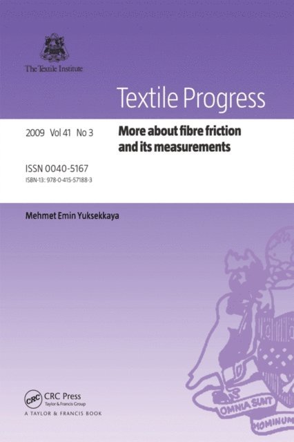 Mehmet Emin Yuyksekkaya - More about Fibre Friction and its Measurements, E-bok