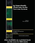 Ig Superfamily Molecules in the Nervous System