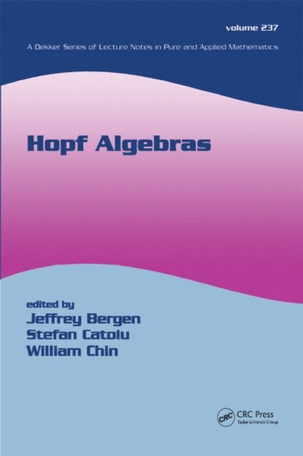 William Chin, Stefan Catoiu, Jeffrey Bergen - Hopf Algebras, E-bok
