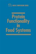 Protein Functionality in Food Systems